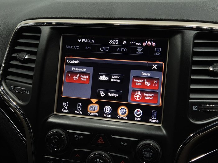 2016 Jeep Grand Cherokee 75th Anniversary WK MY16 4X4 Dual Range Brilliant Black