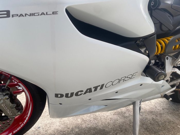 2014 DUCATI 899 PANIGALE White