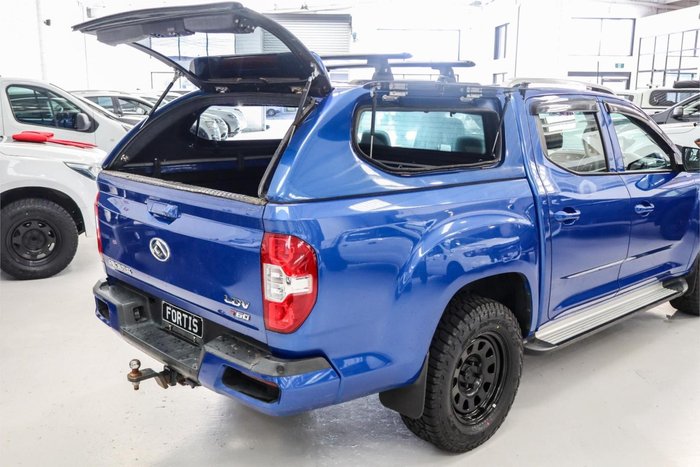2021 LDV T60 PRO SK8C 4X4 Dual Range Jewel Blue