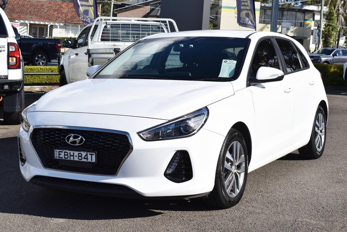 2018 Hyundai i30 Active PD2 MY19 Polar White