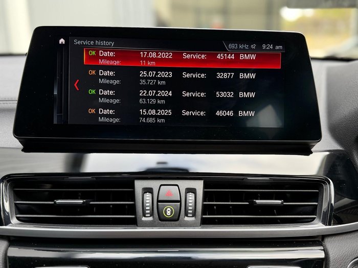 2022 BMW X1 sDrive18d F48 LCI Black