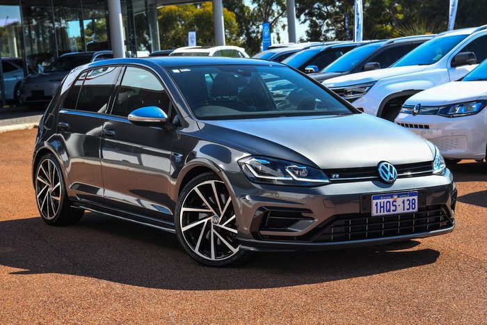2020 Volkswagen Golf R 7.5 MY20 Four Wheel Drive Indium Grey
