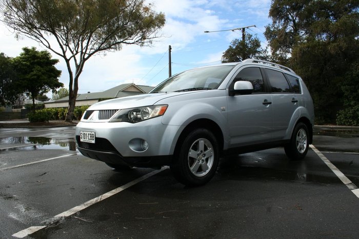 2007 Mitsubishi Outlander LS ZG MY08 4X4 On Demand Silver