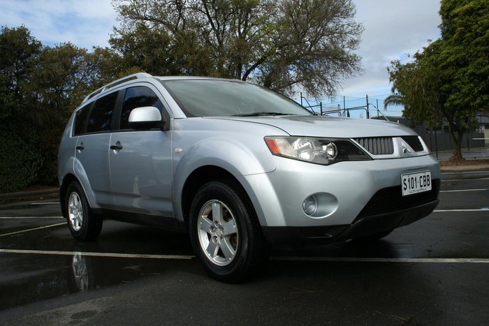 2007 Mitsubishi Outlander LS ZG MY08 4X4 On Demand Silver