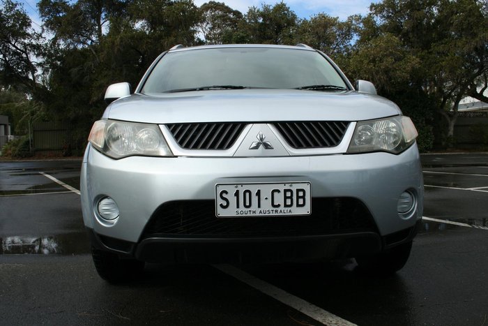 2007 Mitsubishi Outlander LS ZG MY08 4X4 On Demand Silver