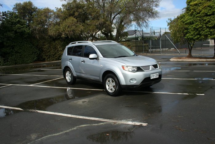 2007 Mitsubishi Outlander LS ZG MY08 4X4 On Demand Silver