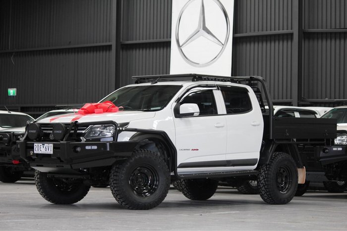 2018 Holden Colorado LS RG MY19 4X4 Dual Range Summit White