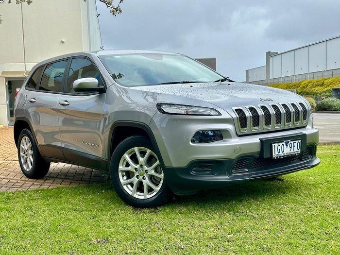 2016 Jeep Cherokee Sport KL MY16 Billet Silver