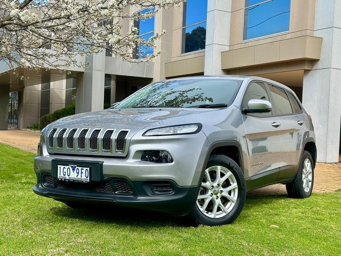 2016 Jeep Cherokee Sport KL MY16 Billet Silver