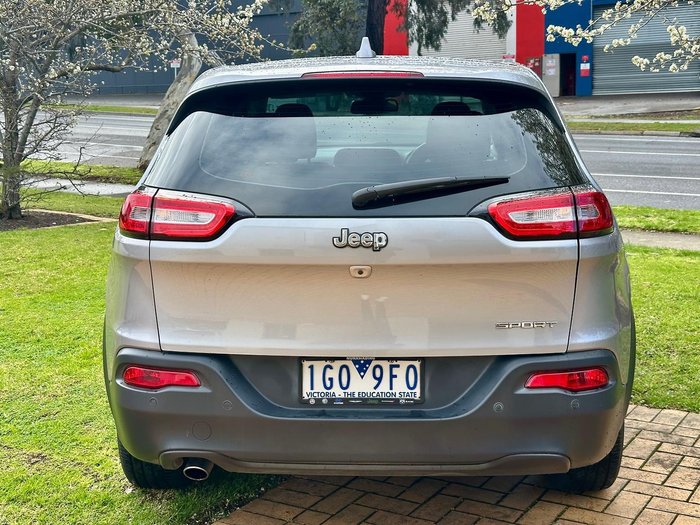 2016 Jeep Cherokee Sport KL MY16 Billet Silver