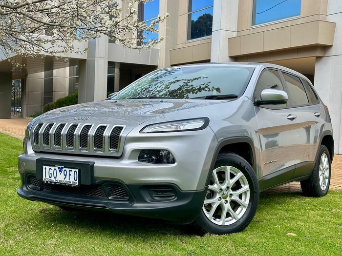 2016 Jeep Cherokee Sport KL MY16 Billet Silver