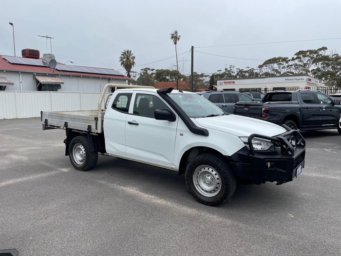 2020 Isuzu D-MAX SX MY19 4X4 Dual Range Splash White