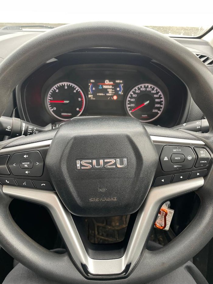 2020 Isuzu D-MAX SX MY19 4X4 Dual Range Splash White