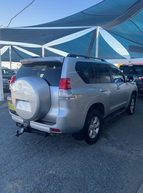 2012 Toyota Landcruiser Prado GXL KDJ150R 4X4 Constant SILVER