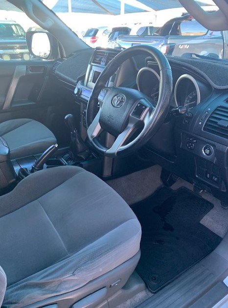 2012 Toyota Landcruiser Prado GXL KDJ150R 4X4 Constant SILVER