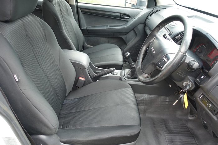 2016 Isuzu D-MAX SX MY15.5 4X4 Dual Range Splash White