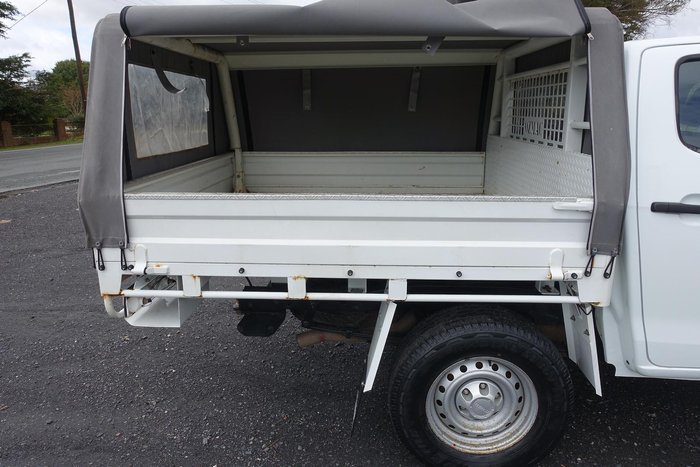 2016 Isuzu D-MAX SX MY15.5 4X4 Dual Range Splash White
