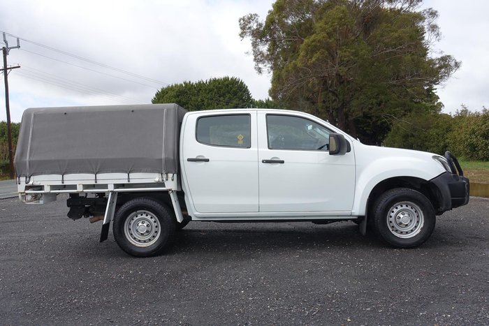 2016 Isuzu D-MAX SX MY15.5 4X4 Dual Range Splash White