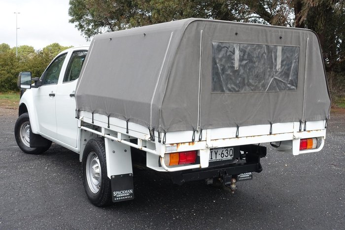 2016 Isuzu D-MAX SX MY15.5 4X4 Dual Range Splash White