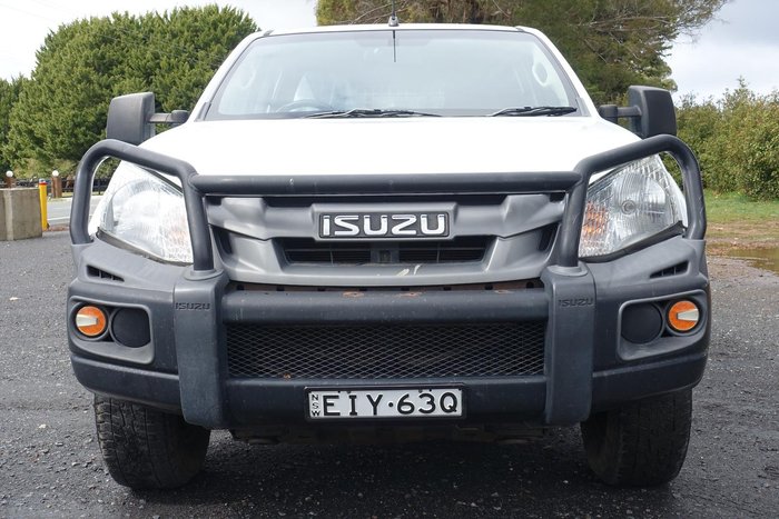 2016 Isuzu D-MAX SX MY15.5 4X4 Dual Range Splash White