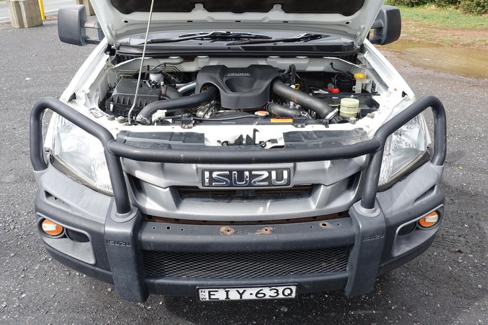 2016 Isuzu D-MAX SX MY15.5 4X4 Dual Range Splash White