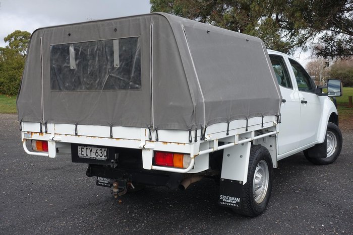 2016 Isuzu D-MAX SX MY15.5 4X4 Dual Range Splash White