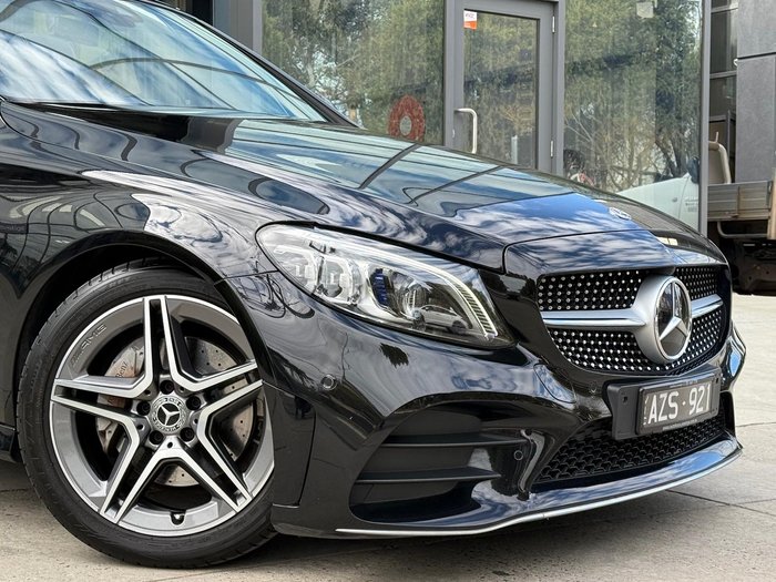 2019 Mercedes-Benz C-Class C200 A205 Obsidian Black