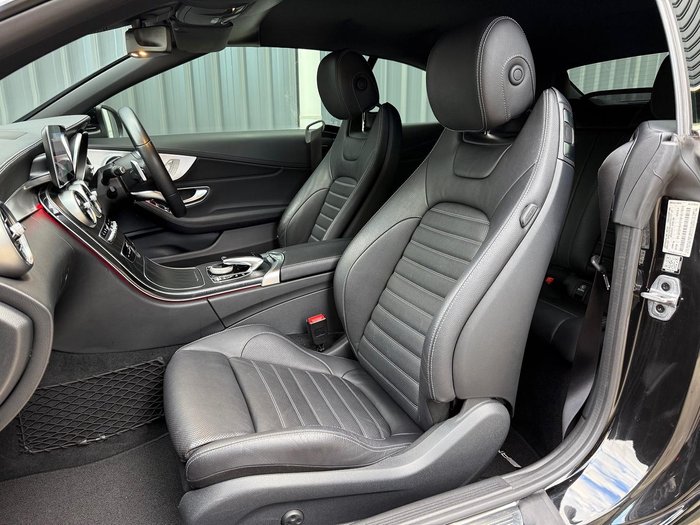 2019 Mercedes-Benz C-Class C200 A205 Obsidian Black