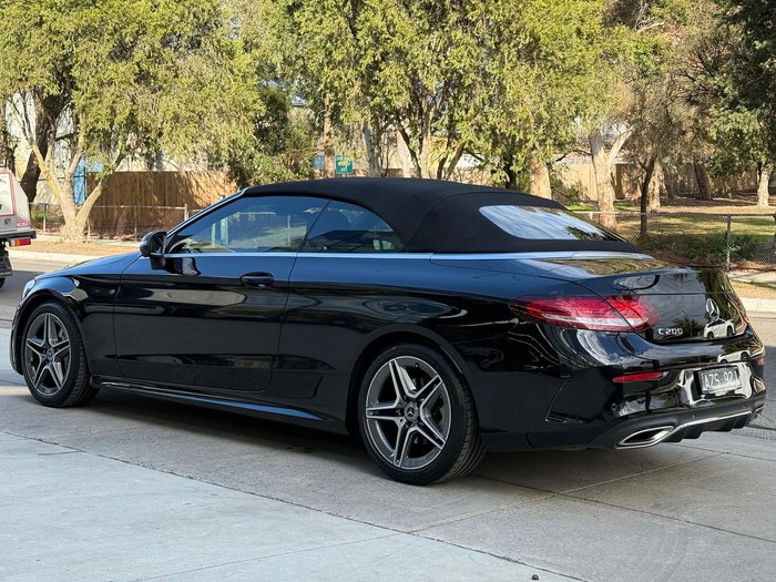 2019 Mercedes-Benz C-Class C200 A205 Obsidian Black