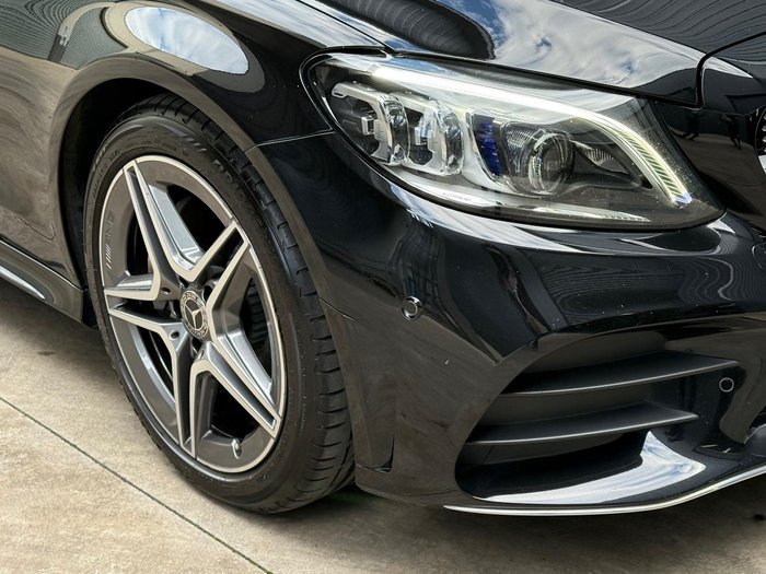2019 Mercedes-Benz C-Class C200 A205 Obsidian Black