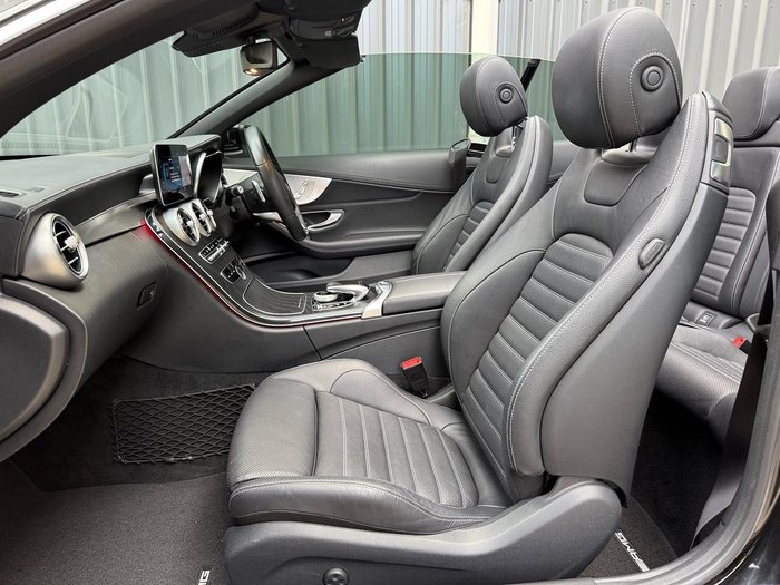 2019 Mercedes-Benz C-Class C200 A205 Obsidian Black