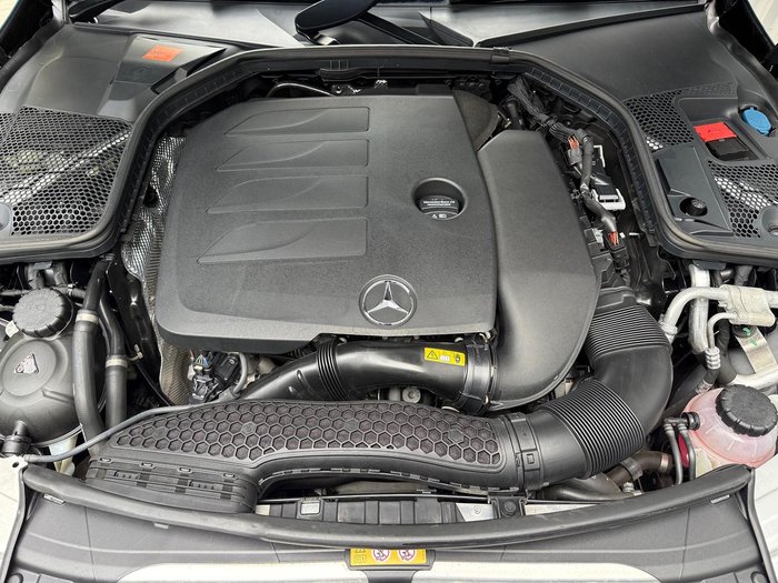 2019 Mercedes-Benz C-Class C200 A205 Obsidian Black