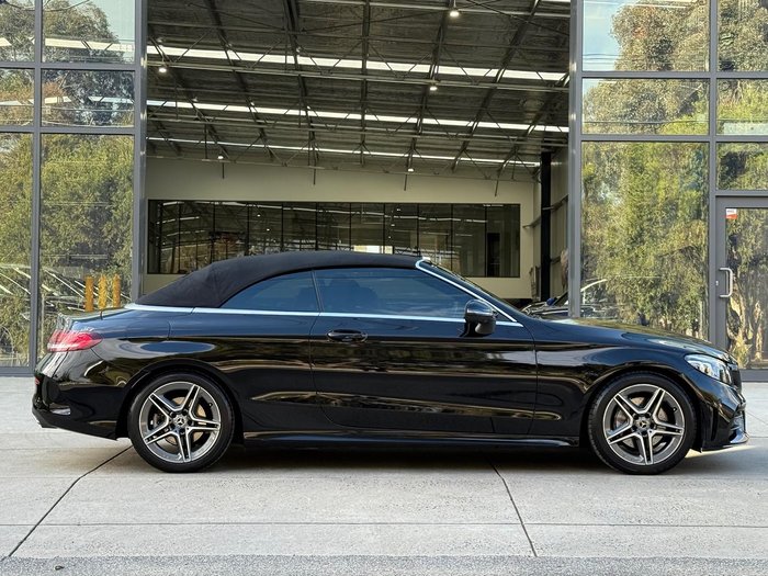 2019 Mercedes-Benz C-Class C200 A205 Obsidian Black