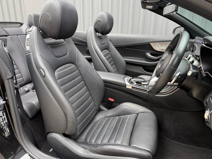 2019 Mercedes-Benz C-Class C200 A205 Obsidian Black