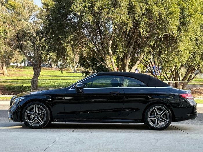 2019 Mercedes-Benz C-Class C200 A205 Obsidian Black