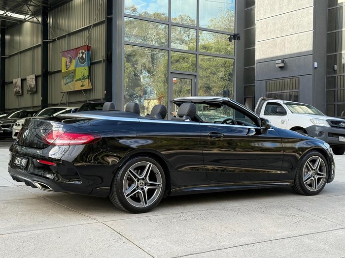 2019 Mercedes-Benz C-Class C200 A205 Obsidian Black