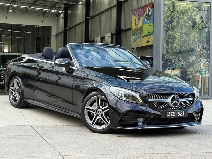 2019 Mercedes-Benz C-Class C200 A205 Obsidian Black