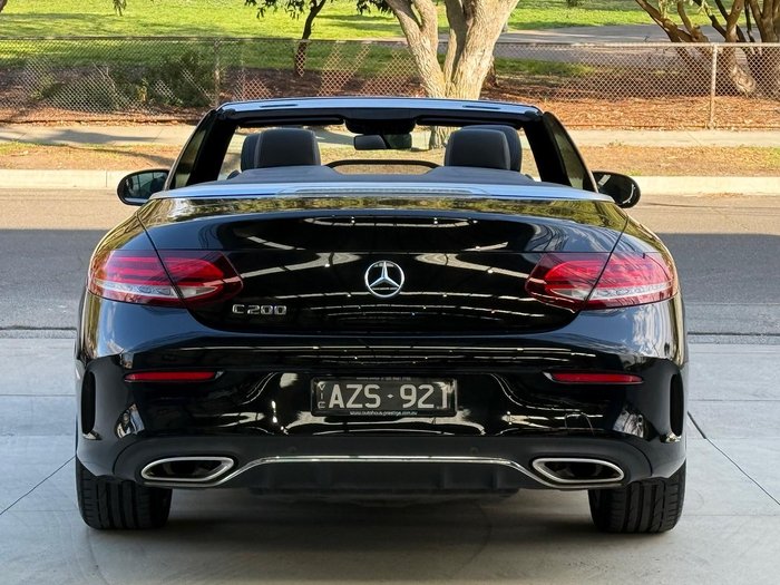 2019 Mercedes-Benz C-Class C200 A205 Obsidian Black