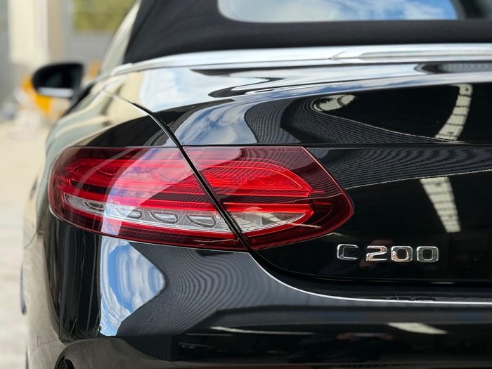 2019 Mercedes-Benz C-Class C200 A205 Obsidian Black