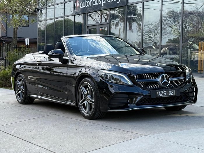 2019 Mercedes-Benz C-Class C200 A205 Obsidian Black