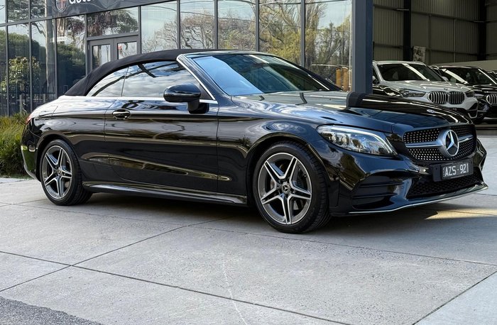 2019 Mercedes-Benz C-Class C200 A205 Obsidian Black
