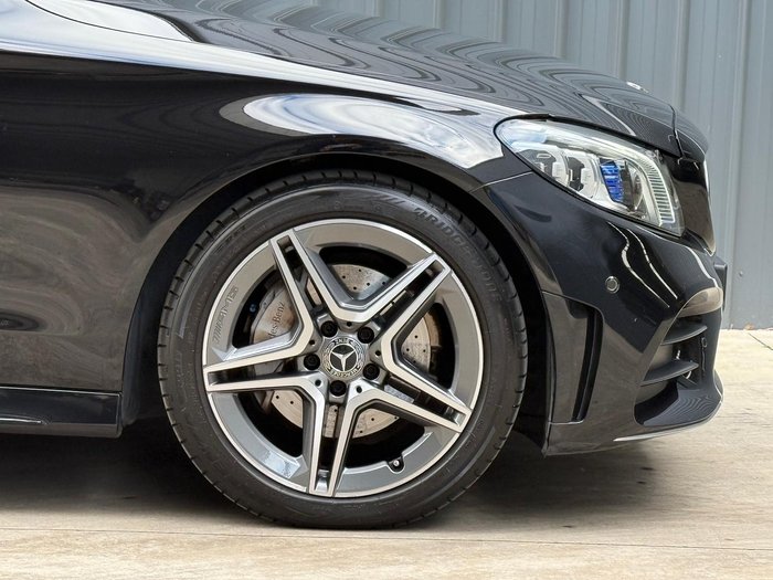 2019 Mercedes-Benz C-Class C200 A205 Obsidian Black