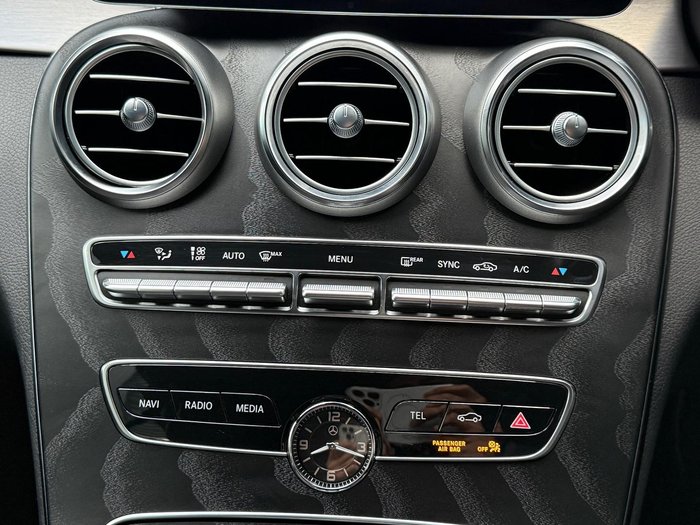 2019 Mercedes-Benz C-Class C200 A205 Obsidian Black