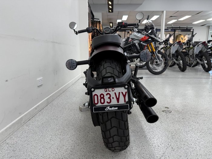2021 INDIAN SCOUT BOBBER Maroon