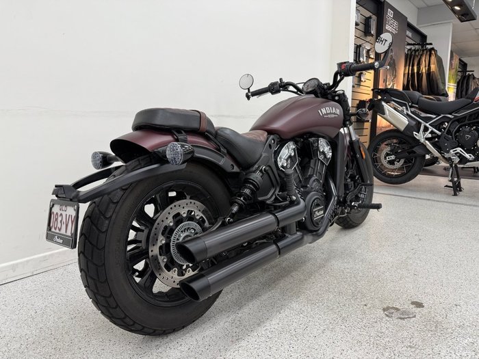 2021 INDIAN SCOUT BOBBER Maroon