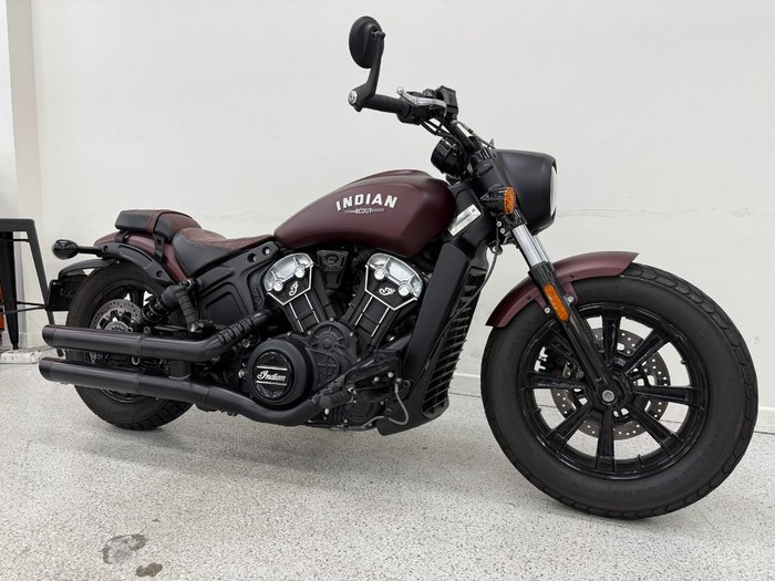 2021 INDIAN SCOUT BOBBER Maroon