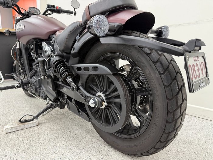 2021 INDIAN SCOUT BOBBER Maroon