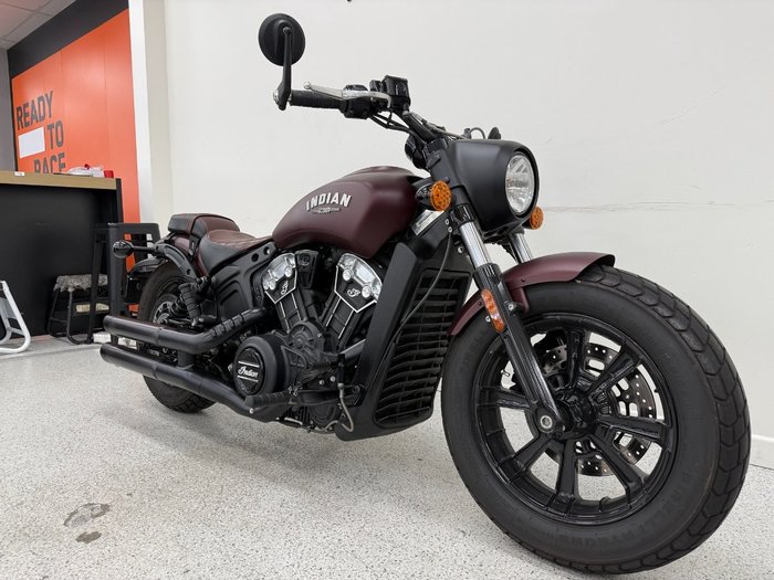 2021 INDIAN SCOUT BOBBER Maroon