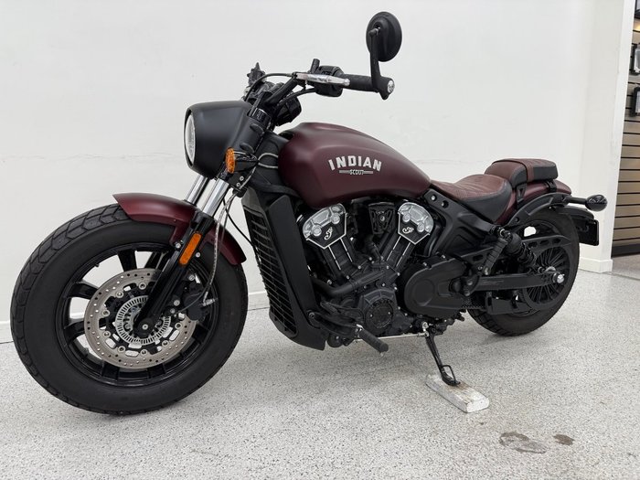 2021 INDIAN SCOUT BOBBER Maroon