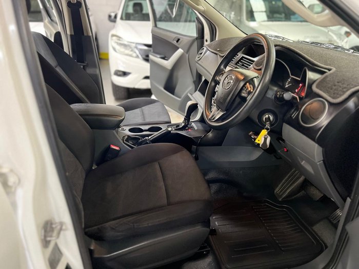 2012 Mazda BT-50 XT Hi-Rider UP 4x2 Cool White
